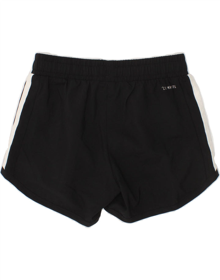 ADIDAS Girls Sport Shorts 5-6 Years Black Polyester Vintage Adidas and Second-Hand Adidas from Messina Hembry 