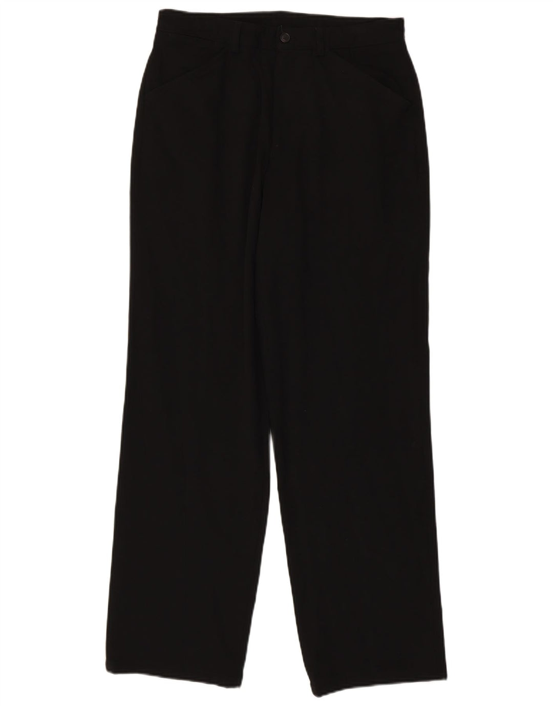 Marks & Spencer Gerade Freizeithose für Herren, W30, L31, Schwarz, Polyester