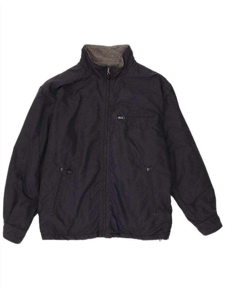 Think Pink Herren Bomber Windjacke UK 42 XL Marineblau