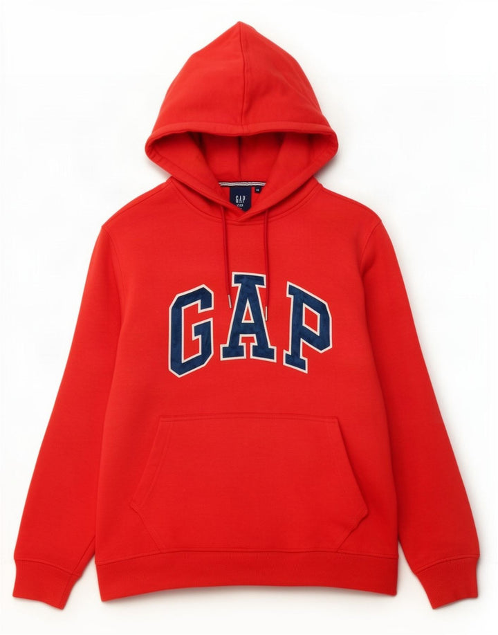 Gap Herren-Kapuzenpullover mit Grafik, mittelrot