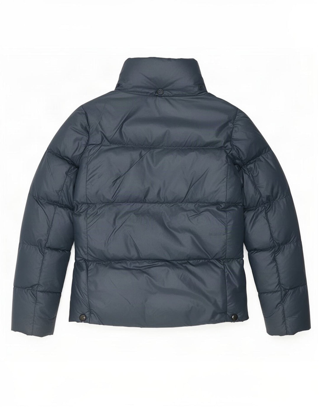 Blauer Damen Wattierte Jacke UK 10 Small Marineblau