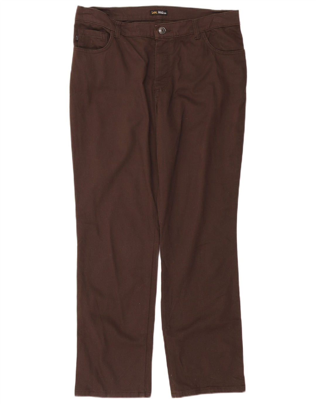 Lee Damen-Freizeithose mit klassischer Passform und geradem Schnitt, W34, L29, Braun