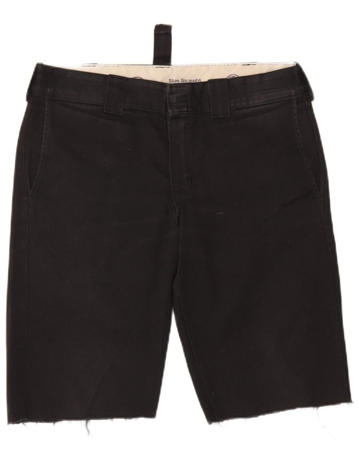 Dickies Herren Slim Chino-Shorts W32 Mittelschwarzes Polyester