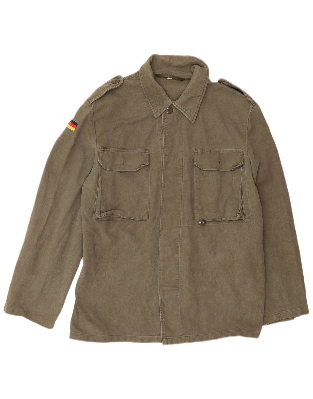 Vintage Herren Militärjacke UK 40 Large Khaki