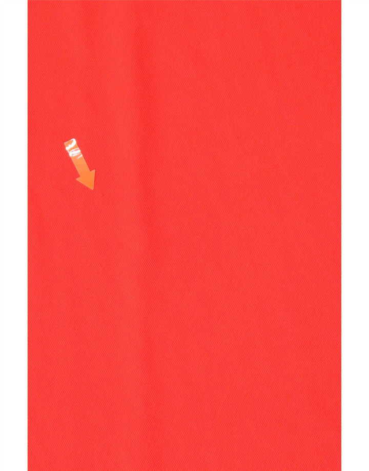 Nike Herren-Poloshirt mit normaler Passform, 2XL, rotes Polyester