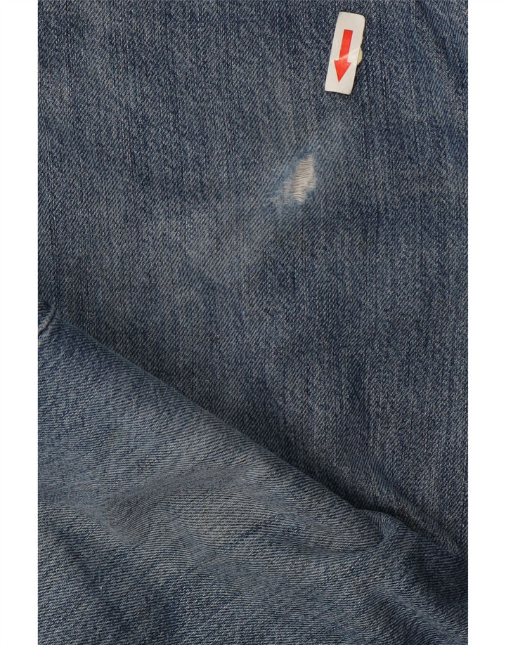 Levi's Herren 501 Straight Jeans W33 L36 Blaue Baumwolle