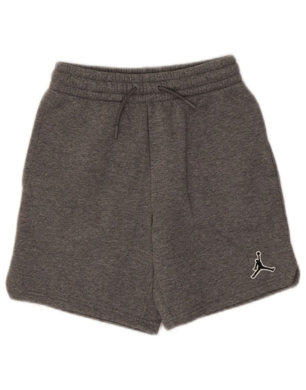 Jordan Sportshorts für Jungen, 10–11 Jahre, mittelgraue Baumwolle