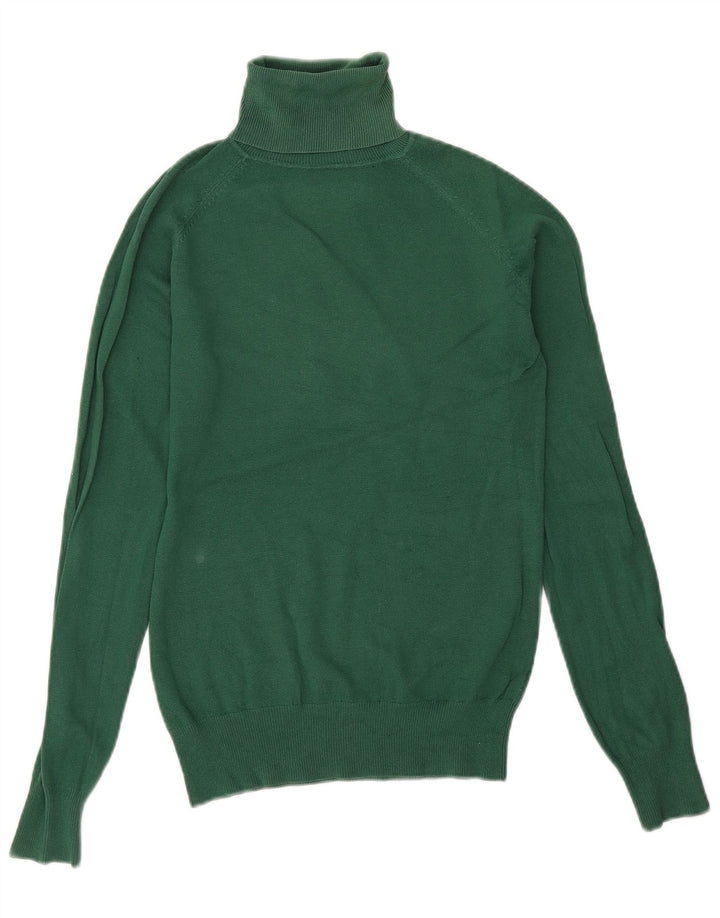 Rollkragenpullover für Damen von Zara, Gr. 14, Grün