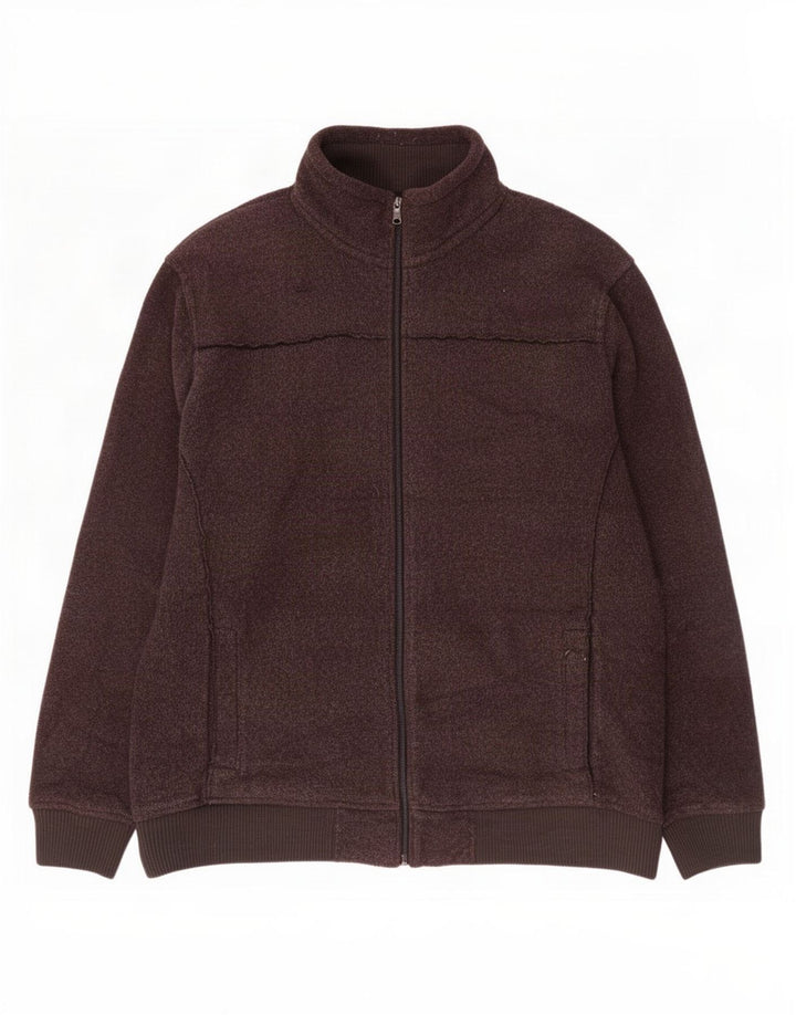 Marks & Spencer Herren Fleecejacke UK 44 2XL Grau Polyester