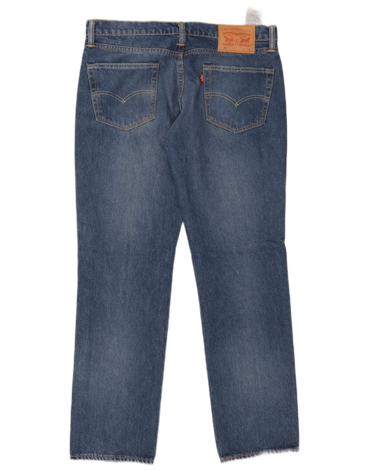 Levi's Herren 511 Slim Jeans W34 L32 Blaue Baumwolle