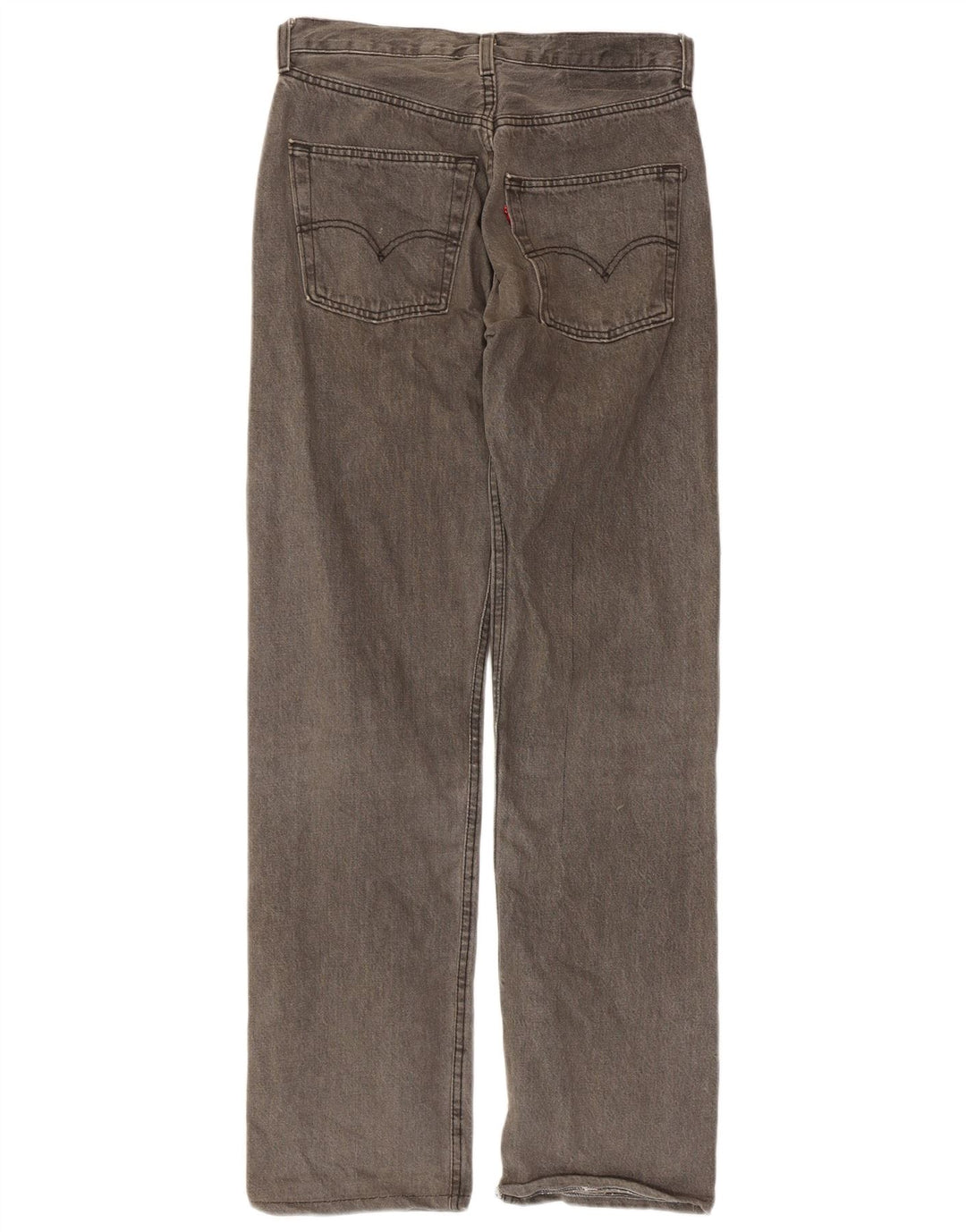 Levi's Herren Straight Jeans W30 L34 Graue Baumwolle