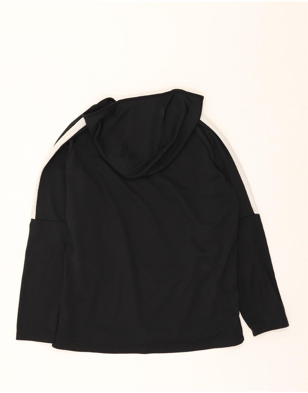 NIKE Herren Dri Fit Kapuzenpullover, groß, schwarzes Farbblock-Polyester