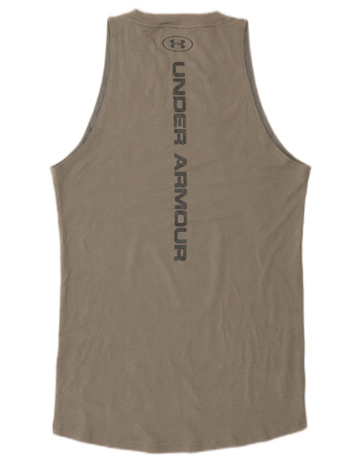 Under Armour Herren Heat Gear Grafik-Weste-Top, Größe S, Grau