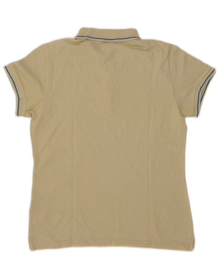 Carhartt Herren-Poloshirt aus mittelgelber Baumwolle