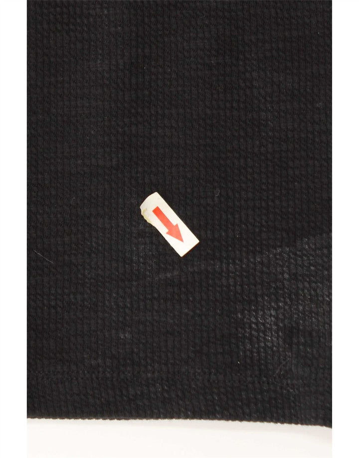 Zara Damen ärmelloses Etuikleid UK 10 Small Schwarz