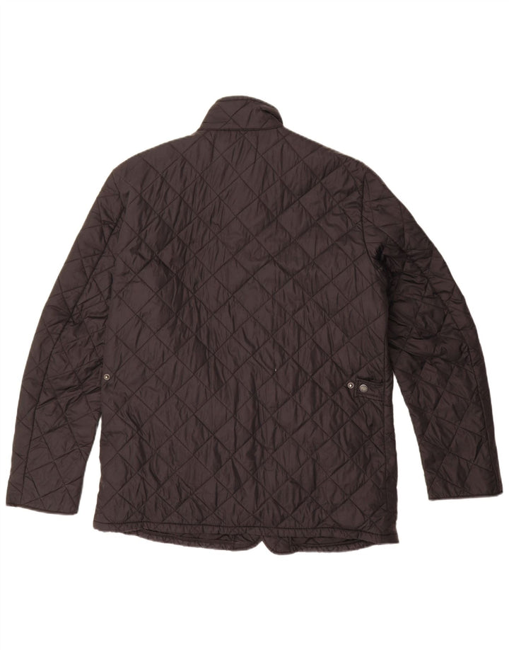FRENCH CONNECTION Herren Steppjacke UK 38 Medium Schwarz Polyamid
