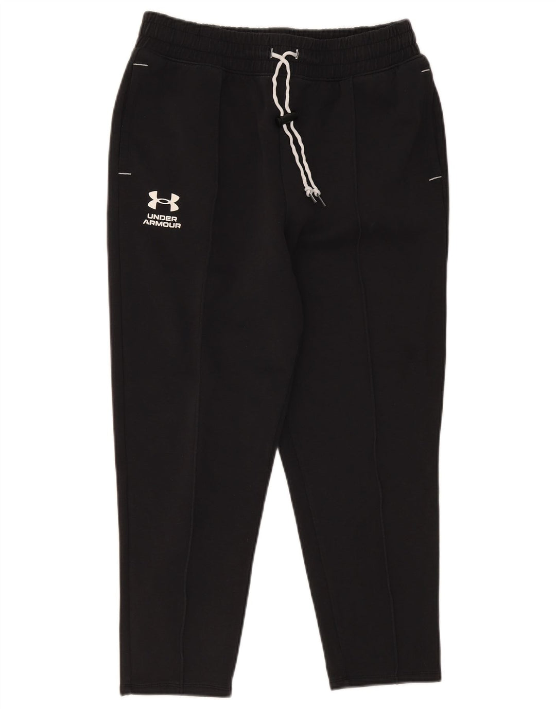 Under Armour Herren Crop-Trainingshose aus mittelschwarzer Baumwolle