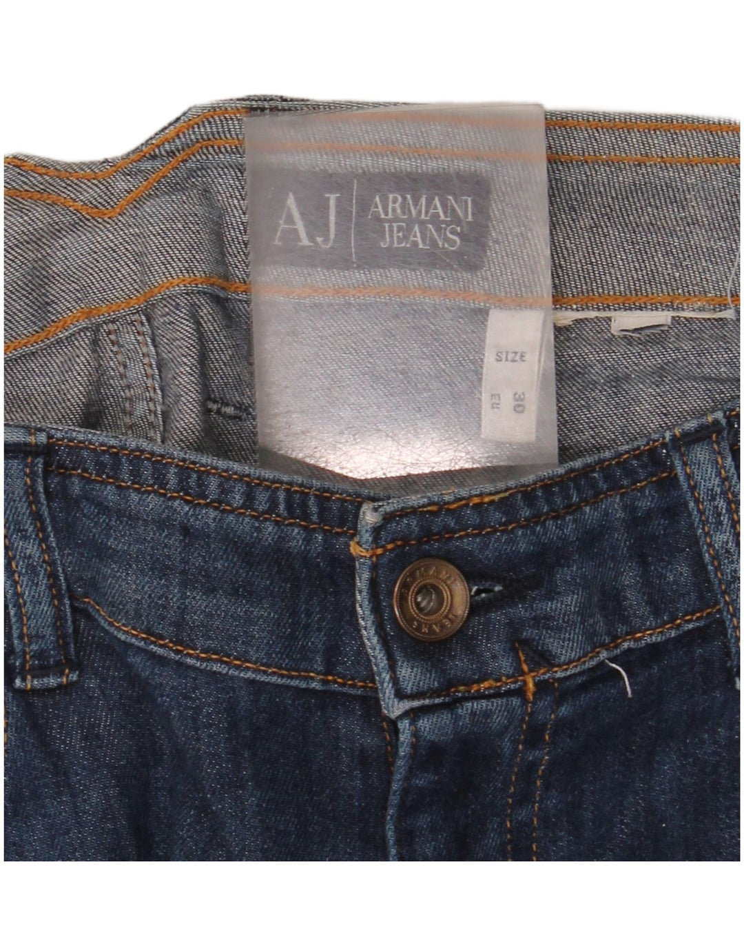 Armani Damen Skinny Jeans W30 L34 Marineblau
