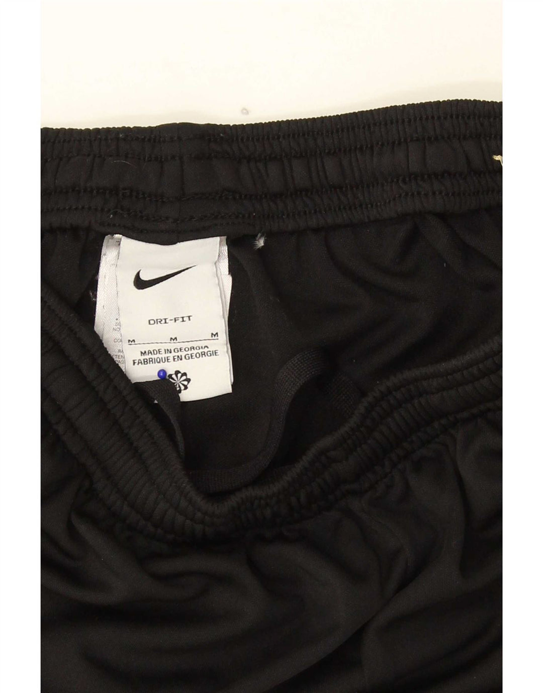 Nike Damen Dri Fit Trainingshose UK 12 Medium Schwarz