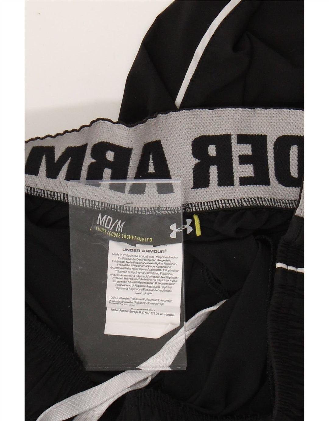 UNDER ARMOUR Herren Graphic Sport Shorts Mittelschwarzes Polyester