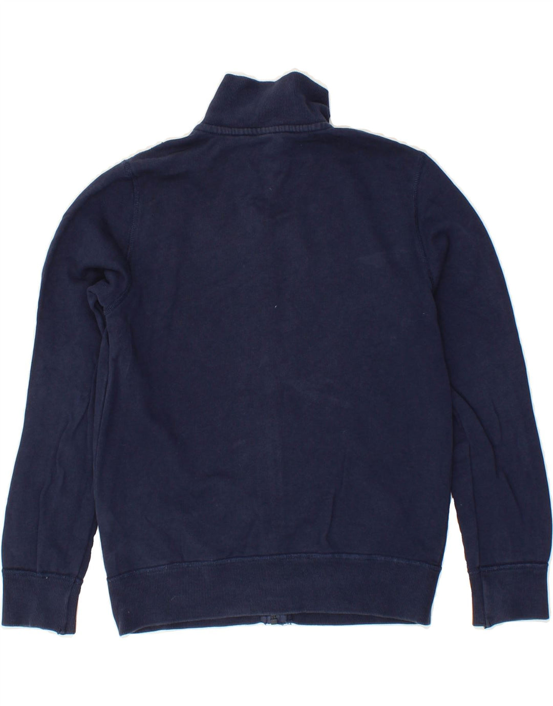 BENETTON Boys Graphic Tracksuit Top Jacket 10-11 Years Navy Blue Vintage Benetton and Second-Hand Benetton from Messina Hembry 