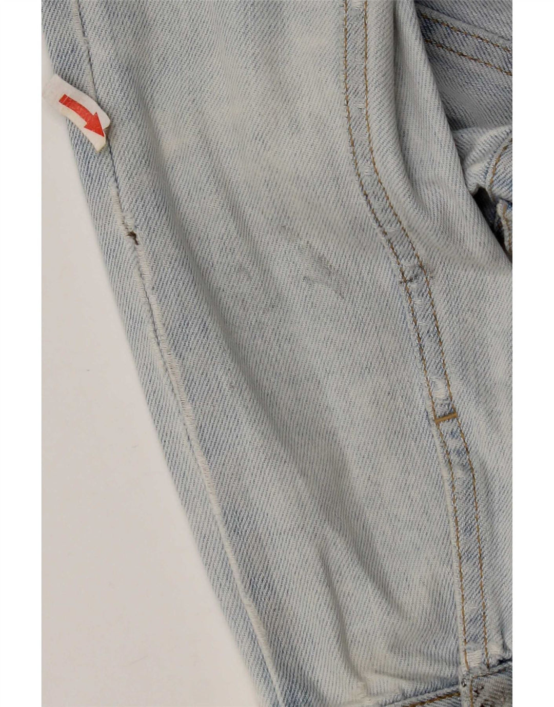 Topshop Damen Jeansjacke UK 10 Small Blaue Baumwolle