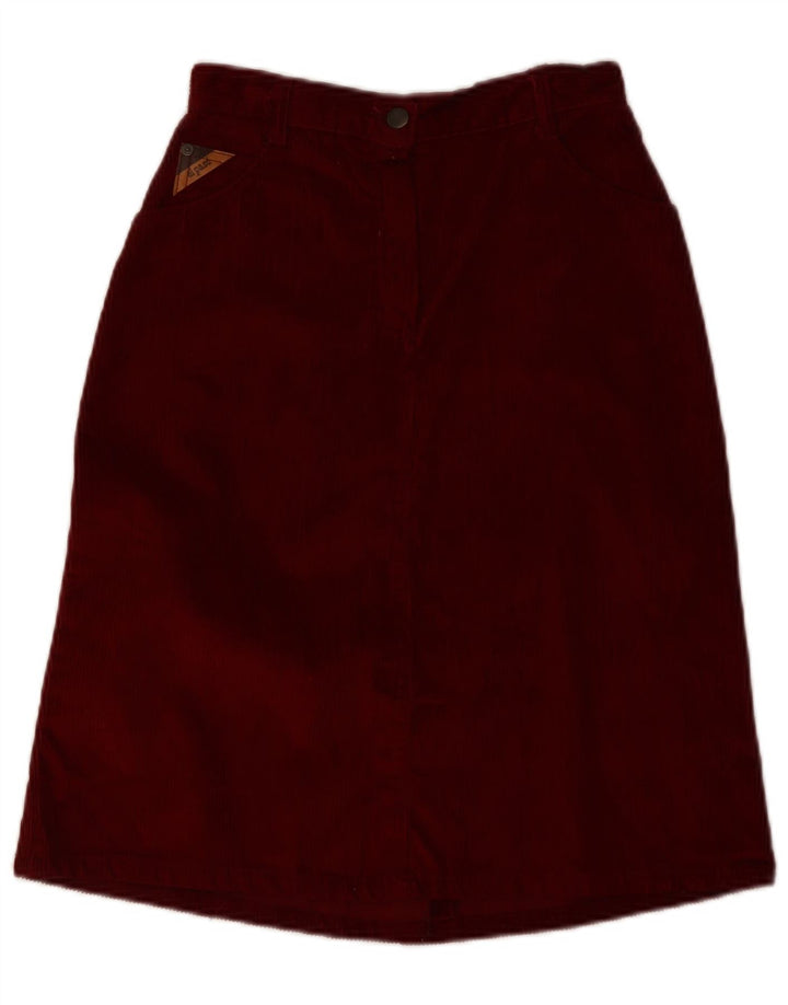 El Paso Damen Cordrock IT 44 Medium W26 Rote Baumwolle