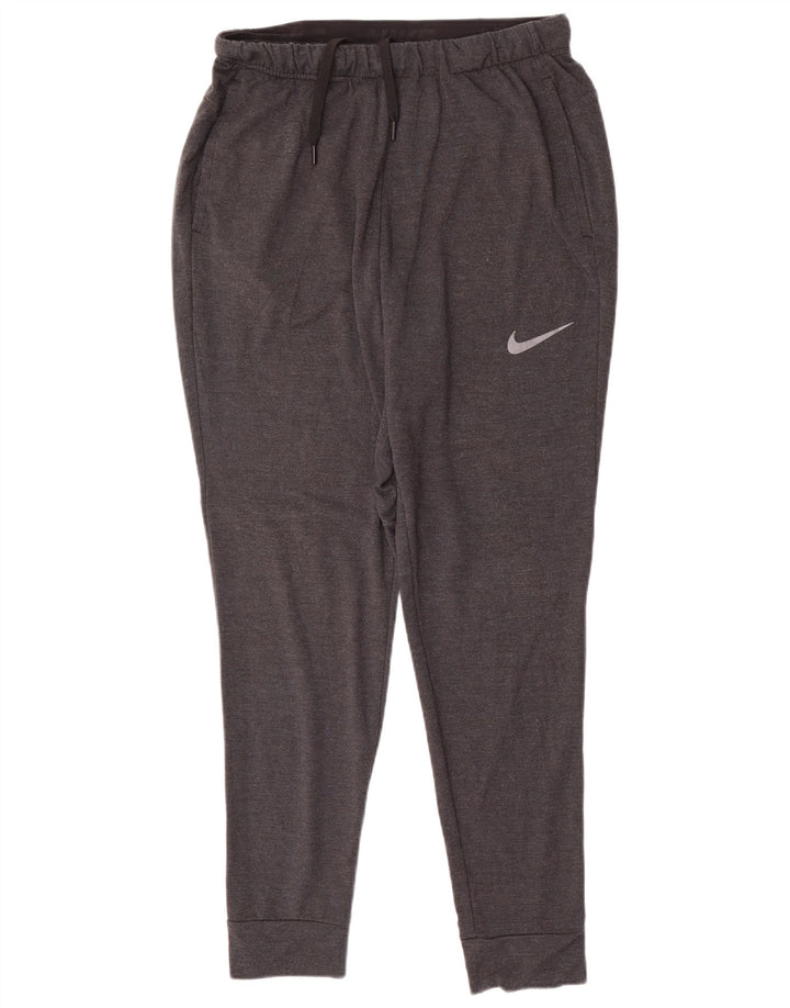 Nike Herren-Trainingshose, mittelgrau gefleckte Viskose