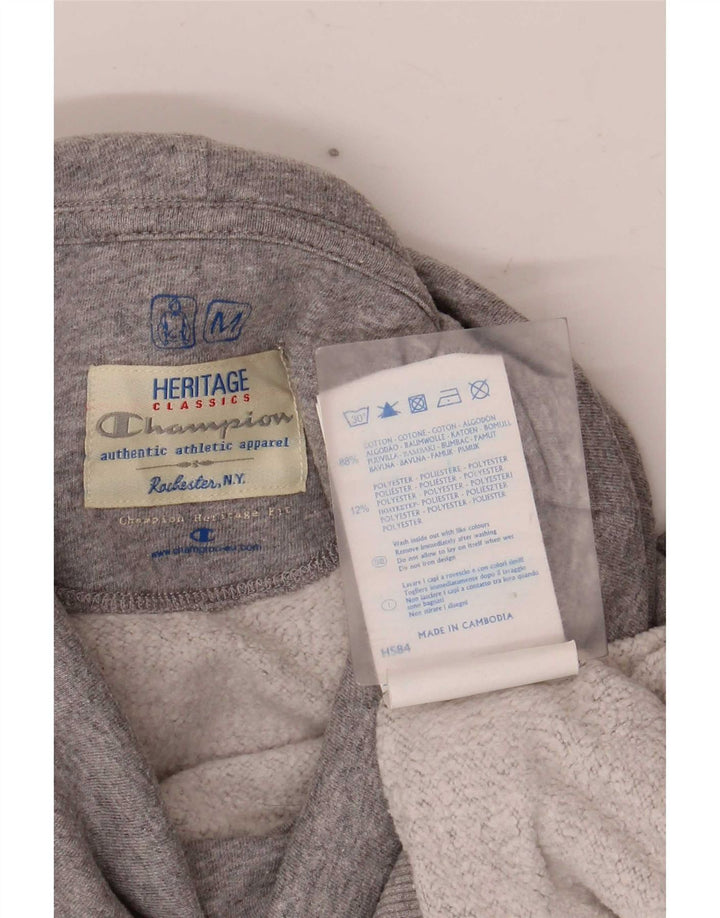 Champion Damen Heritage Classics Sweatshirt Pullover UK 14 Mittelgrau