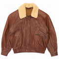 Marcos Herren Lederjacke UK 42 XL Braun