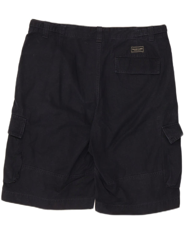 MARLBORO CLASSICS Herren Cargoshorts IT 56 3XL W38 Marineblau