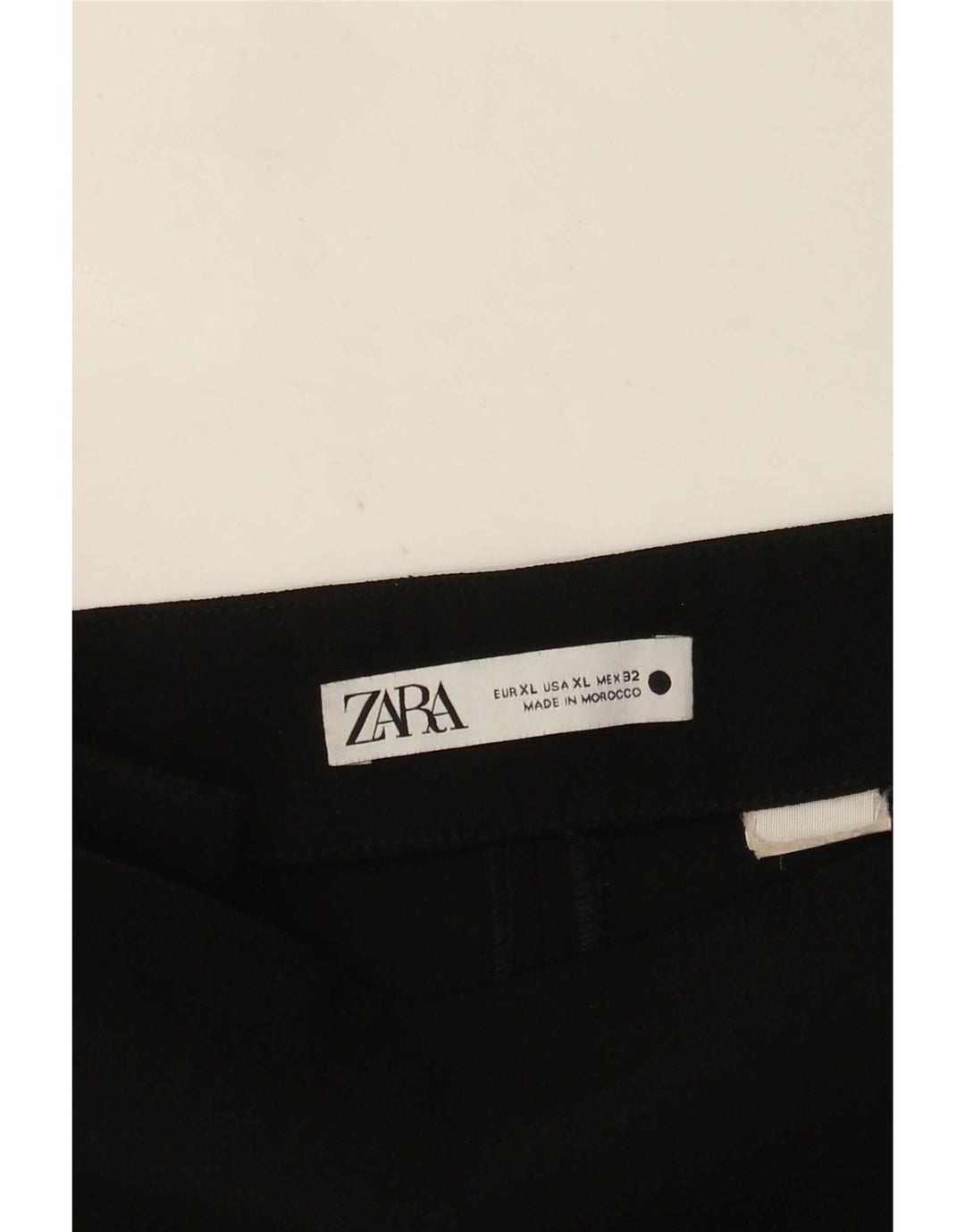 Zara Damen Minirock XL W32 Schwarz