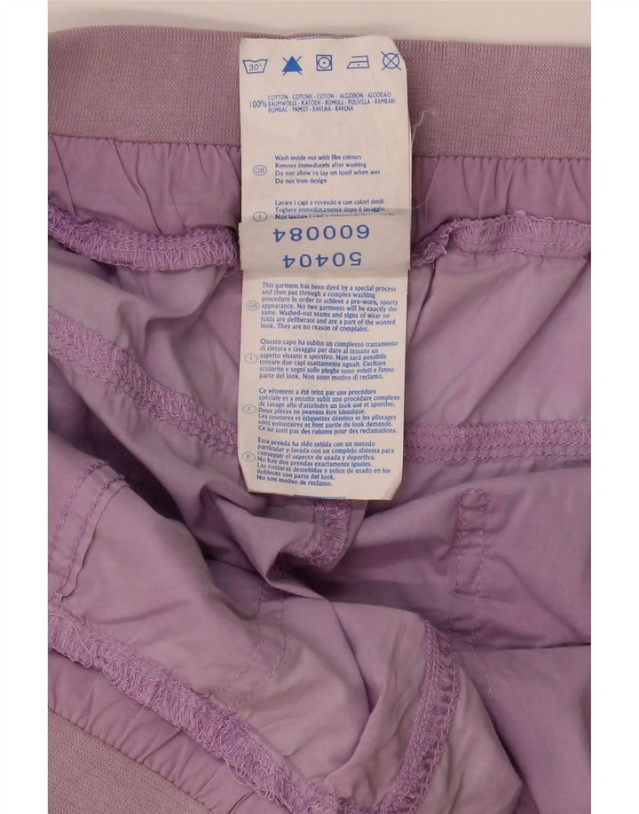 Champion Damen Bermudashorts XL W36 Lila Baumwolle