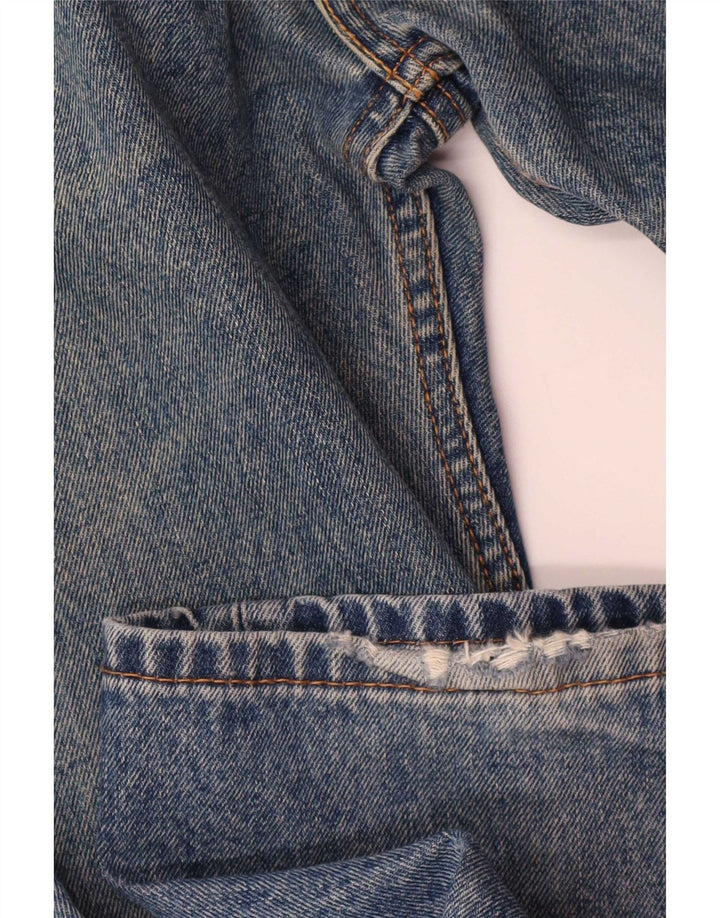 Levi's Herren 505 Straight Jeans W34 L30 Blaue Baumwolle