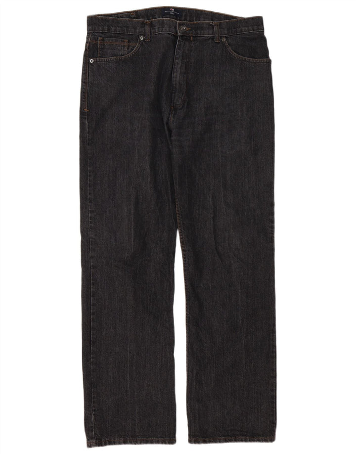 Marks & Spencer Herren Blue Harbor Straight Gerade Jeans W38 L31 Grau