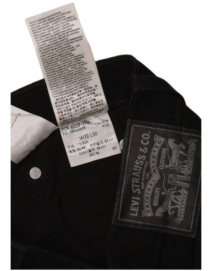Levi's Damen Slim Jeans W32 L30 Schwarze Baumwolle