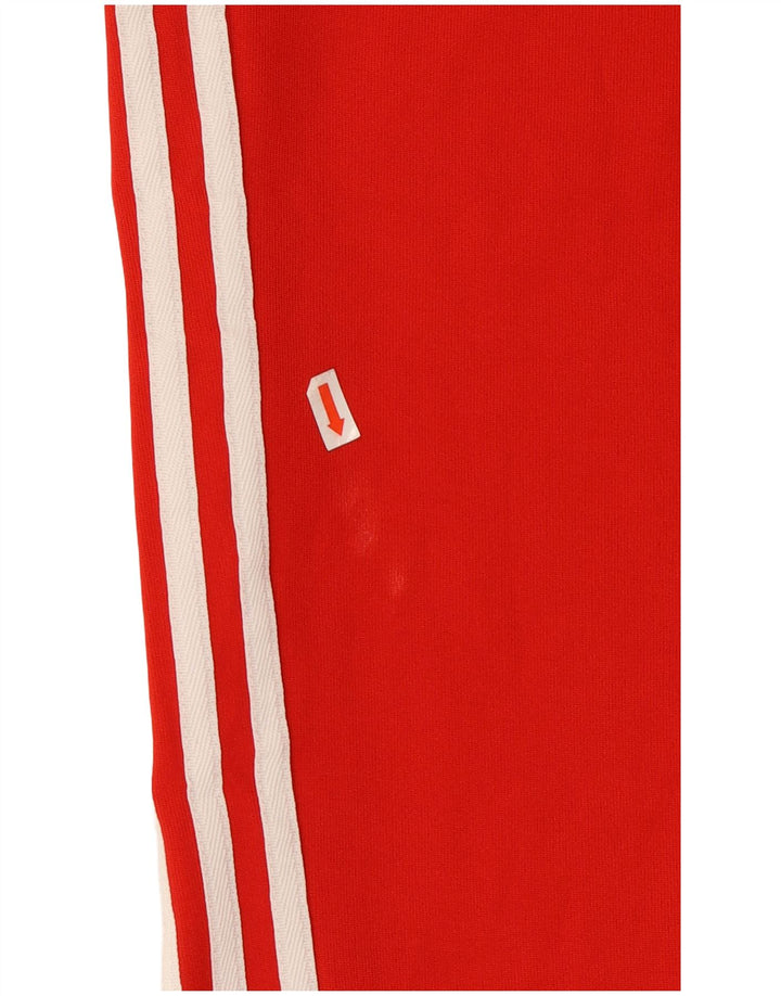 Adidas Herren-Trainingshose, Jogginghose, groß, rot, Polyester
