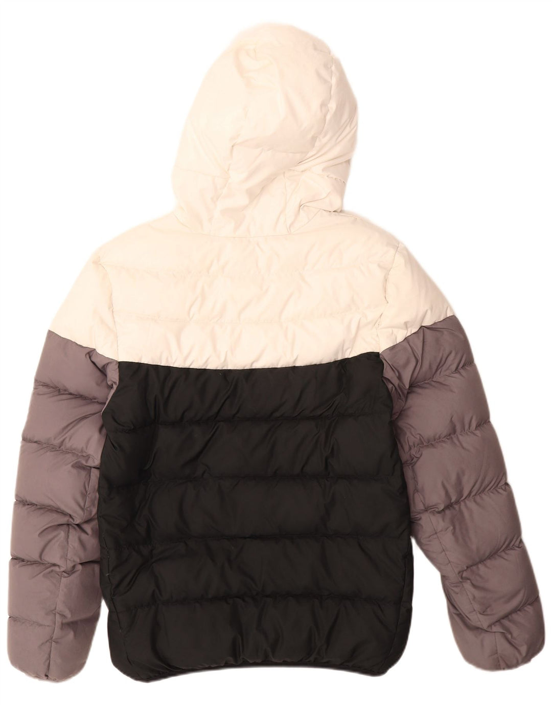 NIKE Herren-Jacke mit Kapuze, gepolstert, Größe 36, klein, mehrfarbig, Farbblock