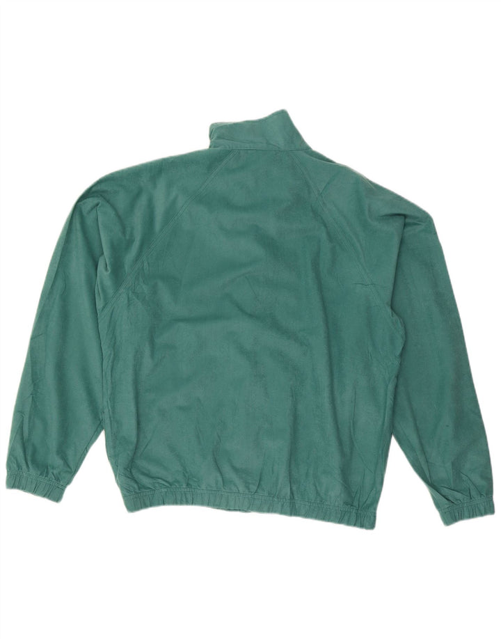 Greenstone Park Herren-Trainingsanzugoberteil aus mittelgrünem Polyester