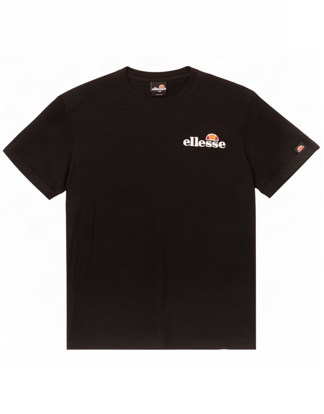 Ellesse Herren T-Shirt Top Medium Schwarz Baumwolle