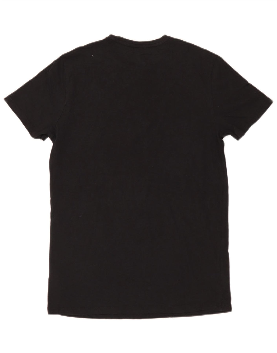 Diesel Herren T-Shirt Top Medium Schwarz Baumwolle