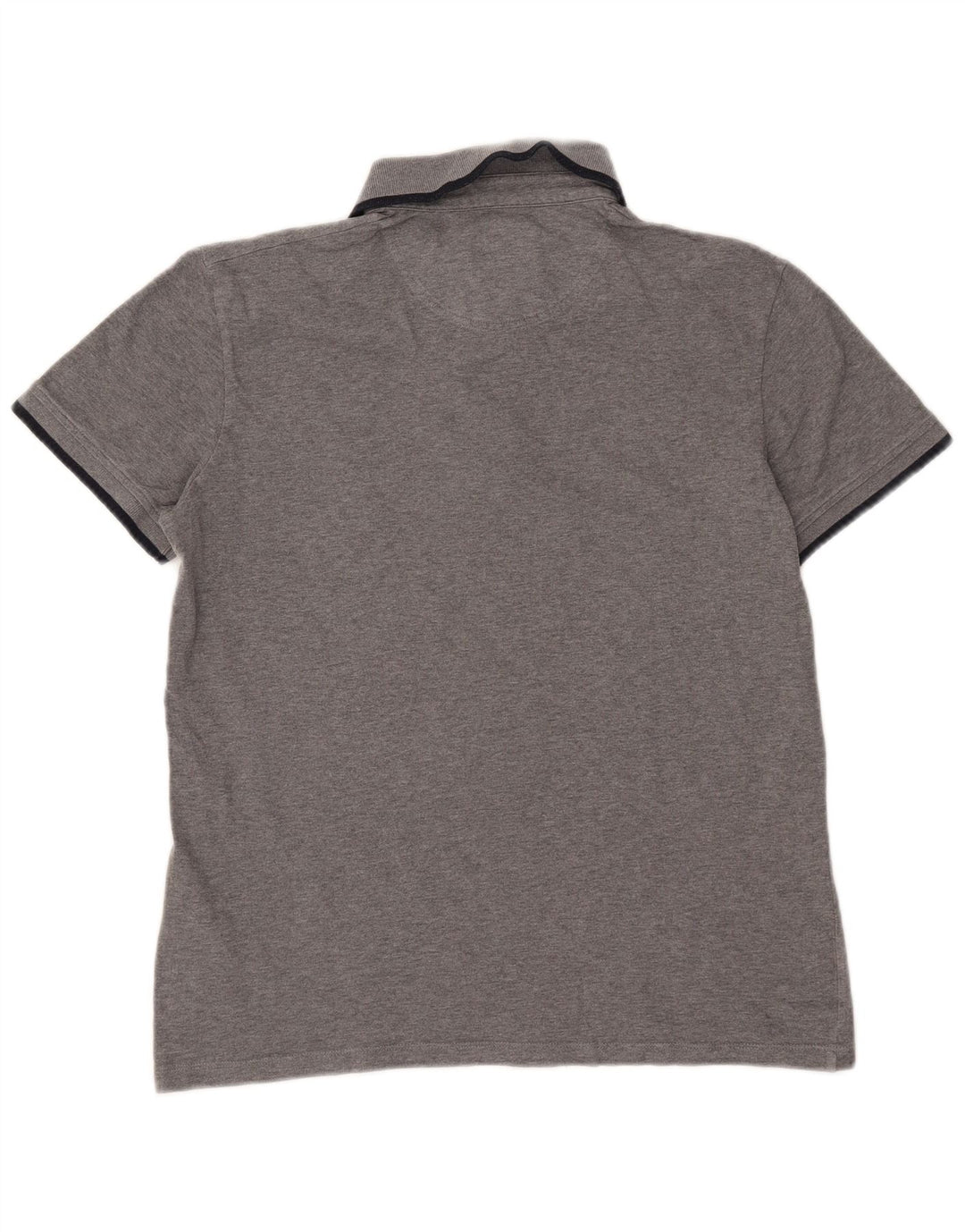 Bikkembergs Herren-Poloshirt, große graue Baumwolle
