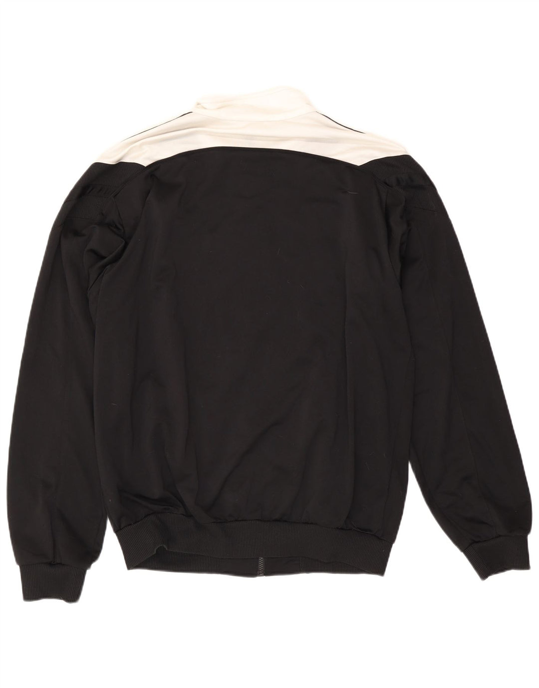 Adidas Herren Trainingsanzug Top Jacke UK 48/50 XL Schwarz Colourblock Polyester