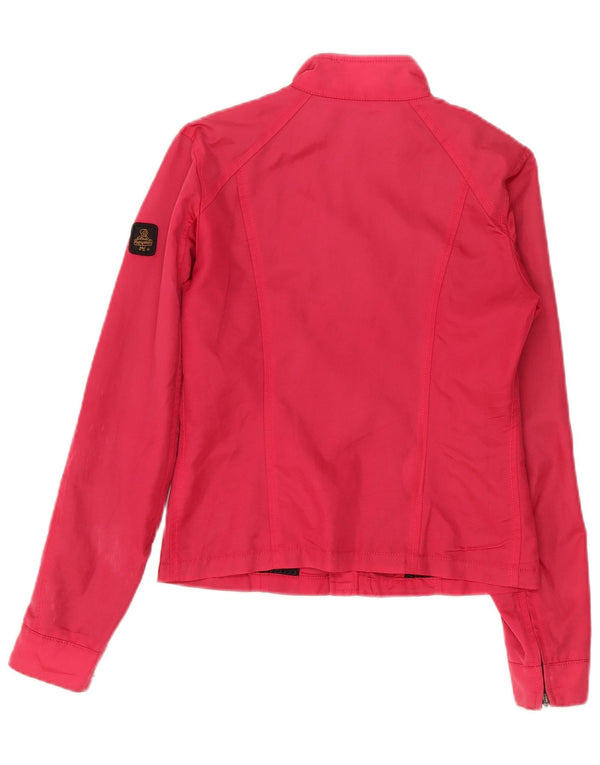 Refrigiwear Damen Regenjacke IT 40 Small Rosa Polyamid
