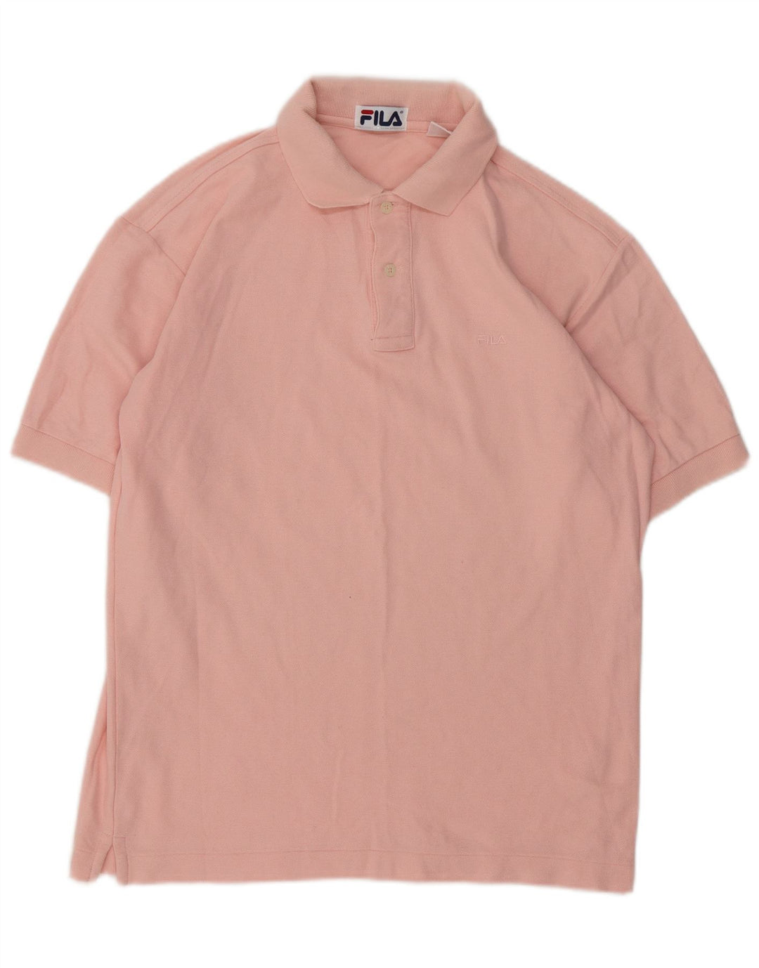 Fila Herren Poloshirt IT 48 Mittelrosa Baumwolle