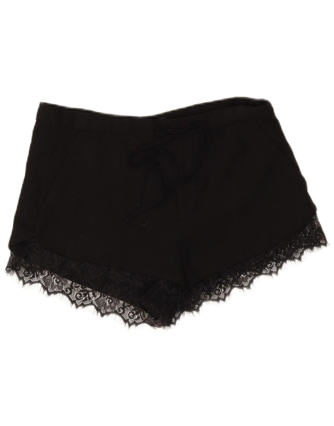 Zara Damen Hotpants Small W26 Schwarz