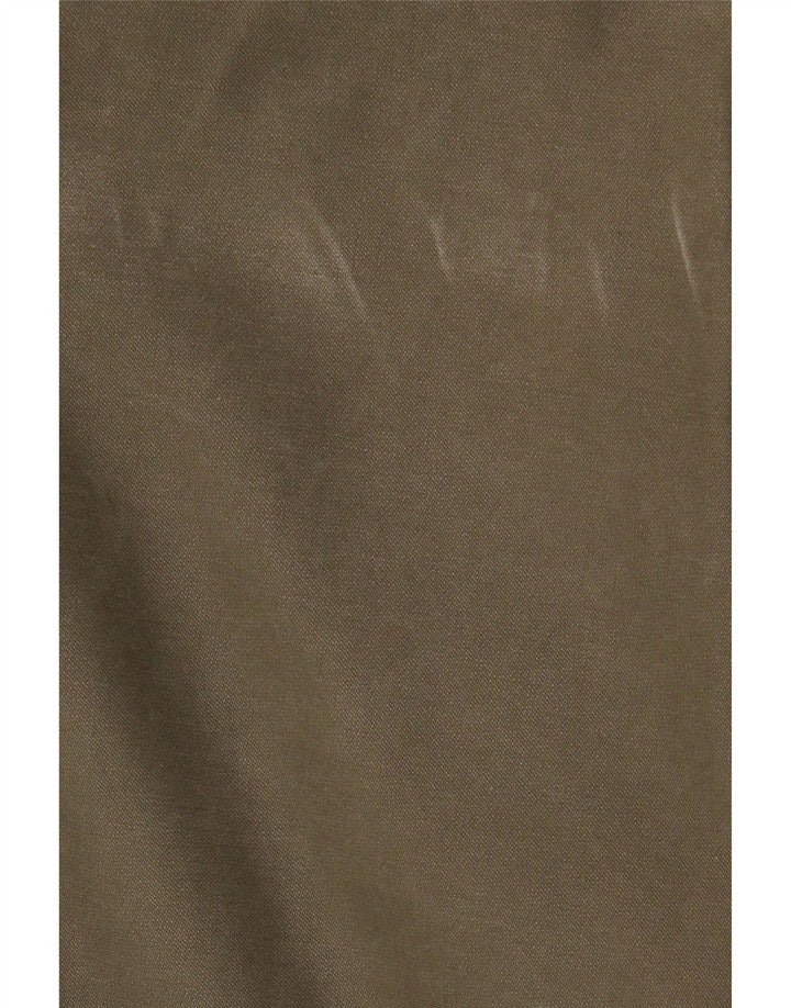 VINTAGE Herren-Militärparkajacke mit Kapuze, UK 40, Größe L, Khaki