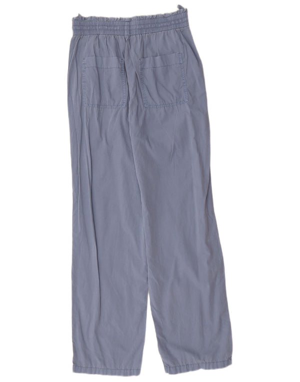 Marks & Spencer Damen-Freizeithose mit lockerer Passform, UK 8, Größe S, W28, L29, Blau