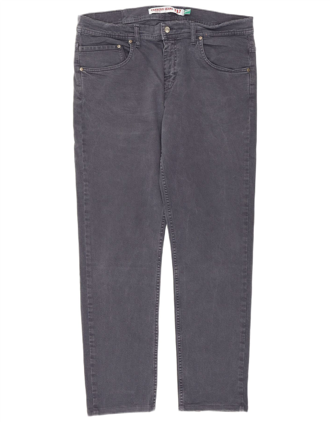 Carrera Herren 717 Slim Jeans W36 L30 Graue Baumwolle