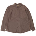 Eddie Bauer Herren-Hemd mit klassischer Passform, 2XL, graue Baumwolle
